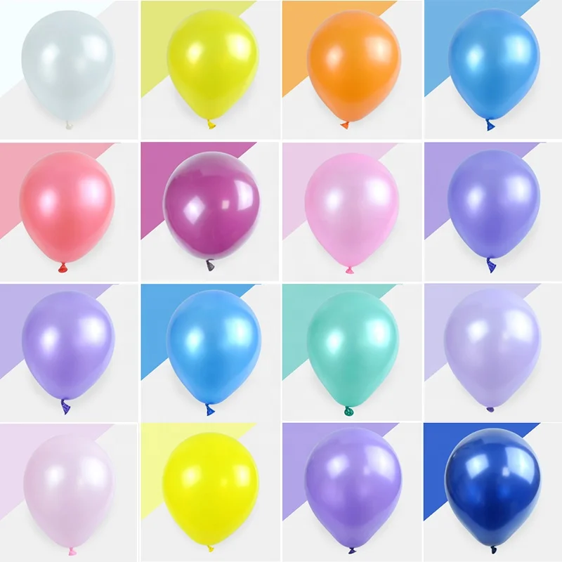 10 inch 2.2g  high quality multicolor standard latex balloon Wedding birthday anniversary party decoration round matte balloons