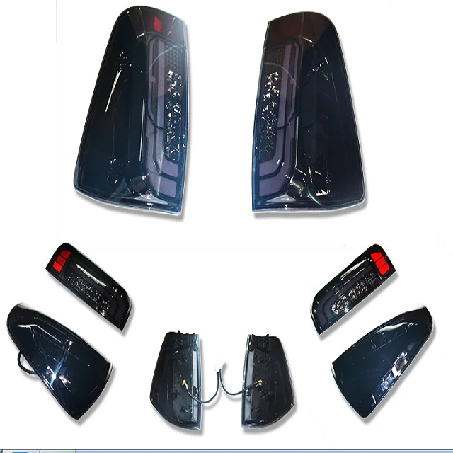 hot sale car Tail lights For Nissan Navara NP300 2016 Taillights LED DRL Running lights Fog lights angel eyes Rear parking