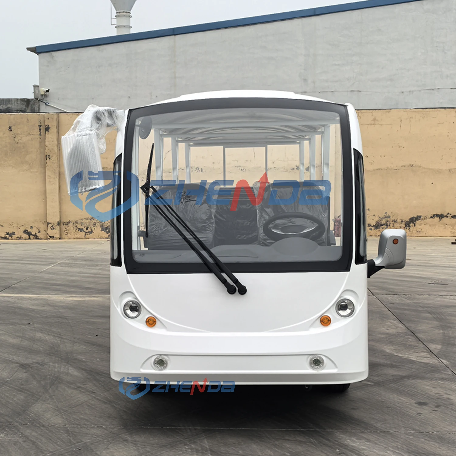 Hot Selling Factory Price 23 Seater Tourist Sightseeing Bus Outdoor Playground Electric for Sale