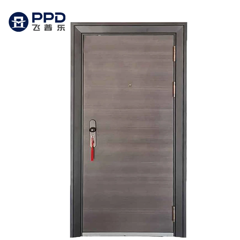 Customize Main Gate Security Steel Door New Designed Metal Exterior Anti-Theft steel Door