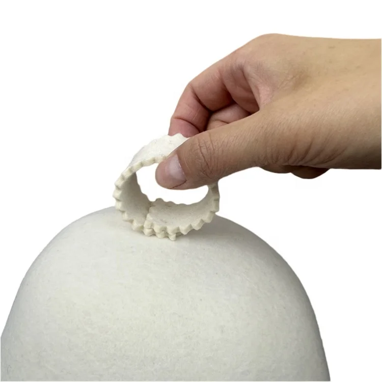 YUJIN Premium 100% Merino Wool Sauna Hat Adult Felt Hat for Men and Women Use Sauna Cap for Cleaning