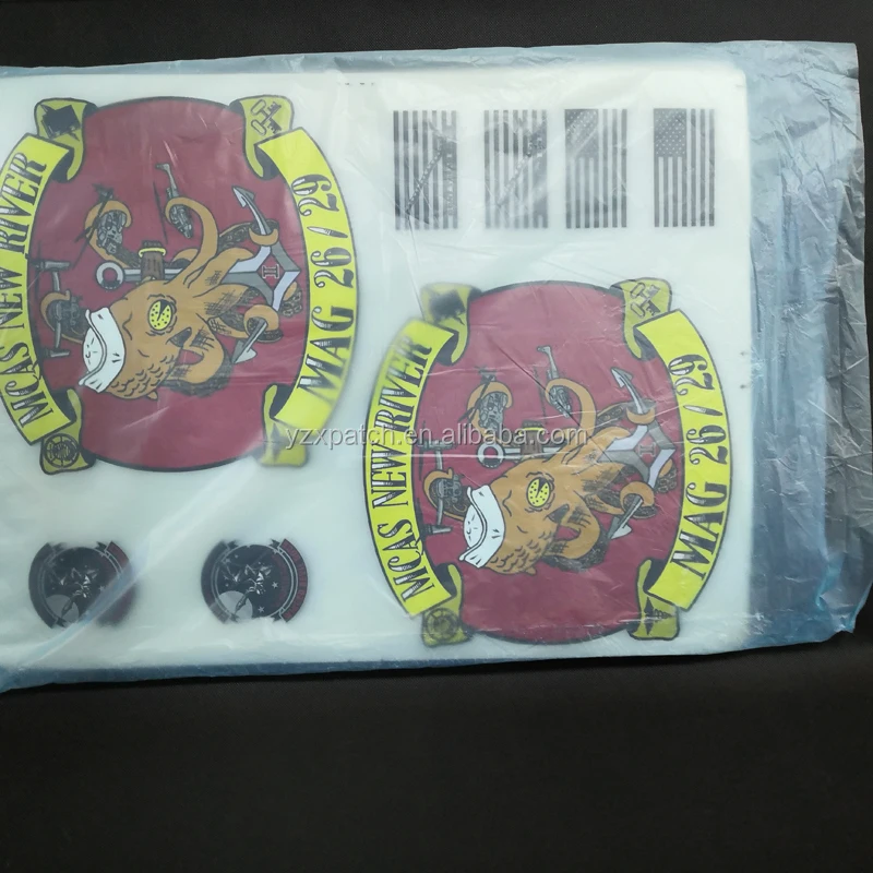  good washing hot peeling powder glue backing custom full color plastisol heat transfers logo for cotton mix t