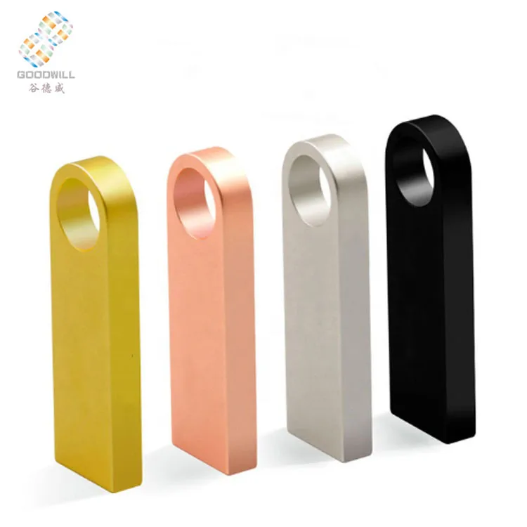 Металлический флеш-накопитель, USB 128, ГБ, 64 ГБ, 32 ГБ, 16 ГБ, 8 ГБ, 4 Гб, USB флеш-накопитель с вашим логотипом на заказ