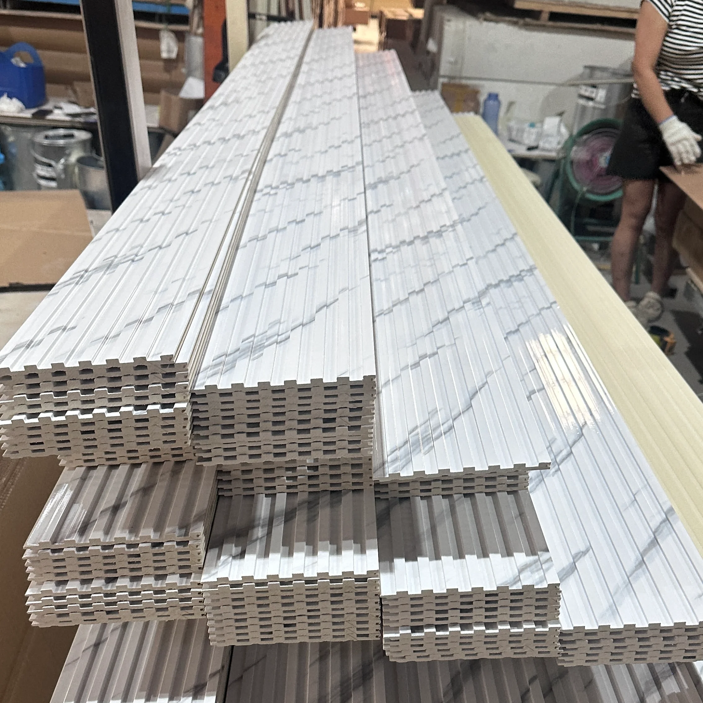 Hot Selling High Quality WPC (Wood Plastic Composite) Interior Wall Cladding Easy Installation Waterproof Soundproof Features