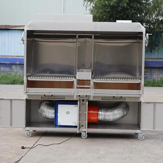Outdoor Large Argentine Grill Barbecue BBQ Stainless Steel Argentinian