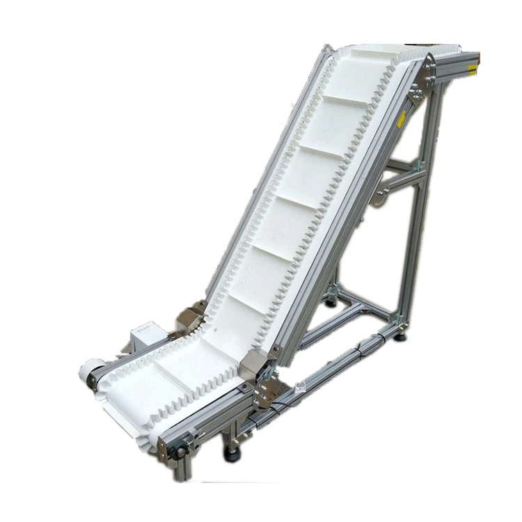 professional custom small incline angle belt conveyor/angle conveyor belt