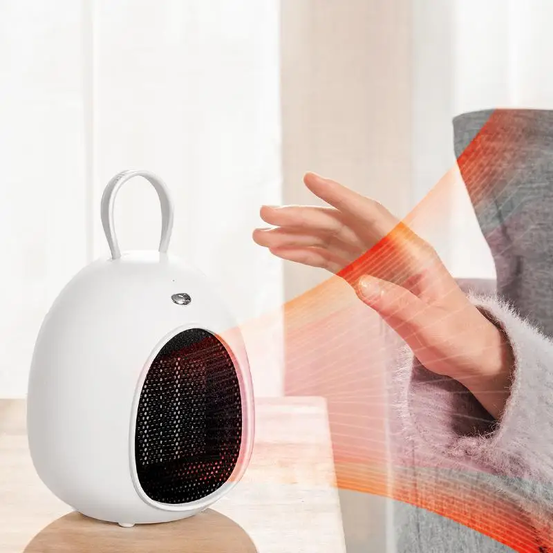 Fast Heating Personal Hand Warm Stand Fan Heater PTC Ceramic Portable Heater Fan