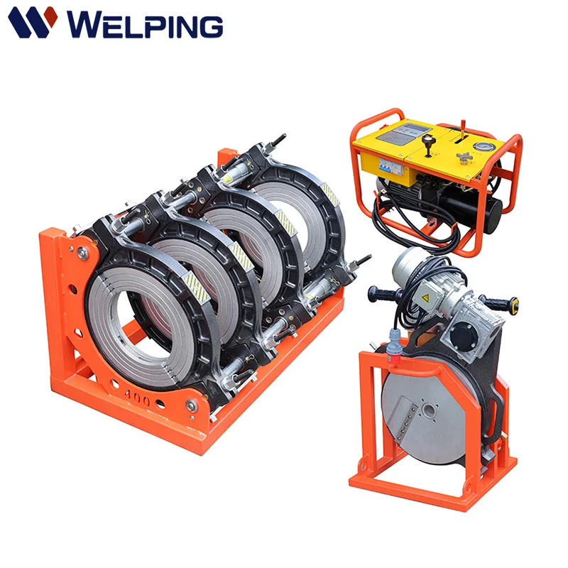 Welping China Factory Butt Welding Machine Hydraulic Ppr Pipe Butt Welder 400mm Hdpe Fusion Weld Machine
