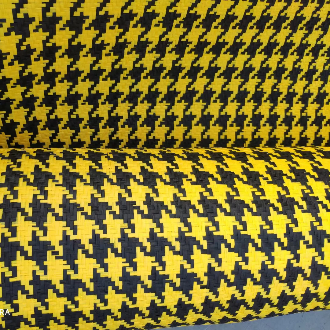 household curtain paper straw plain weave cloth woven pillow handwoven mat sewing weaving textile fabrics