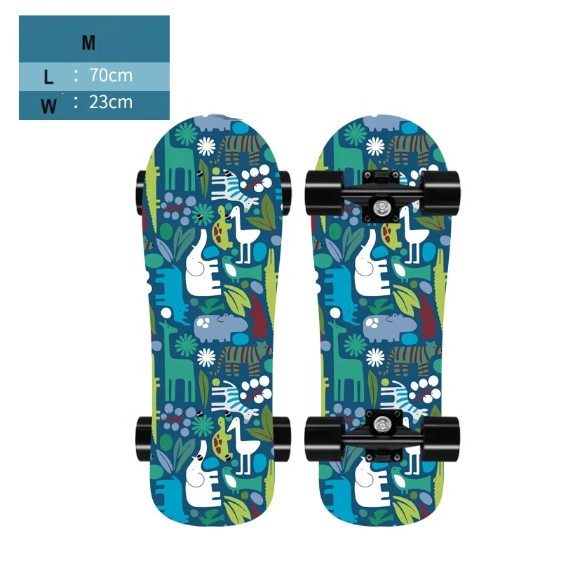 new arrival Pet Skateboard For Dog Cute Pattern With Dog Durable Wood Printed Dog Skateboards