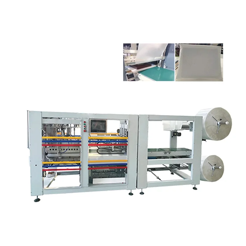 Automatic air bubble film paper protective packaging machine horizontal servo control air bubble film bag packing machine
