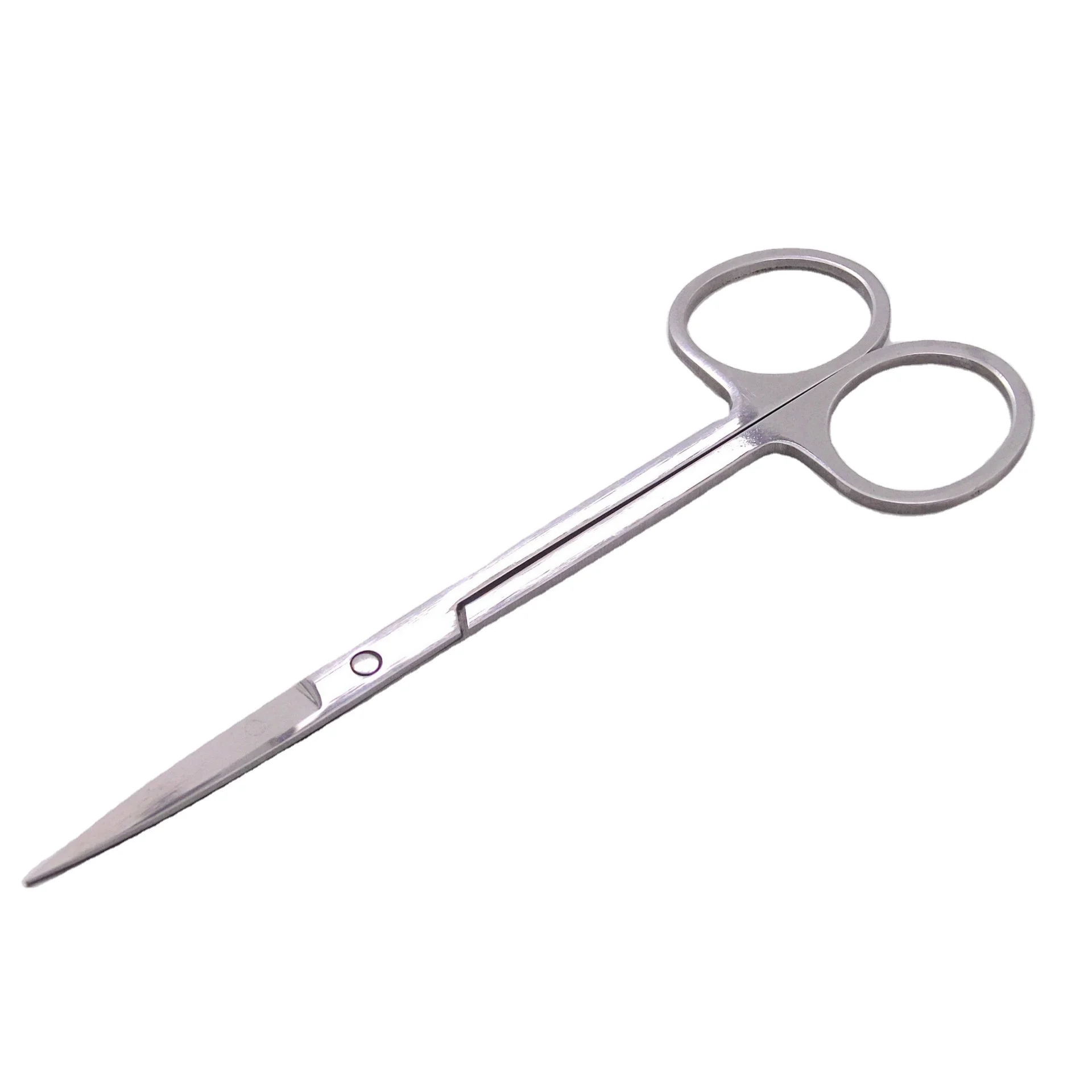 High Quality Long A Straight Eyebrow Trimming Scissors Beauty Sticking Scissors Medical Gauze Scissors