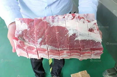 FKP-21 высокоскоростная машина для резки замороженного мяса автоматическая