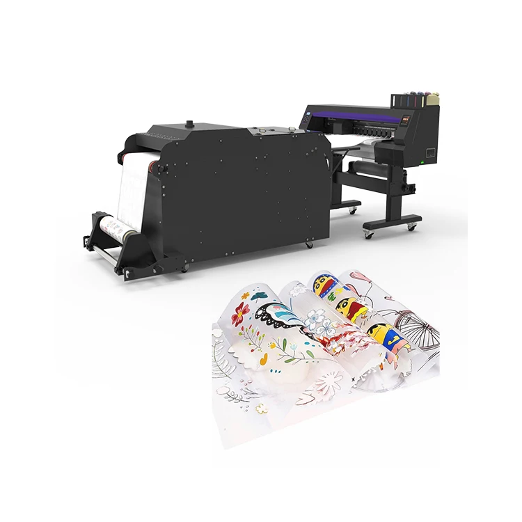 Manufacturers roll 60cm matte hot and cold peel inkjet printer printing heat transfer dtf pet film