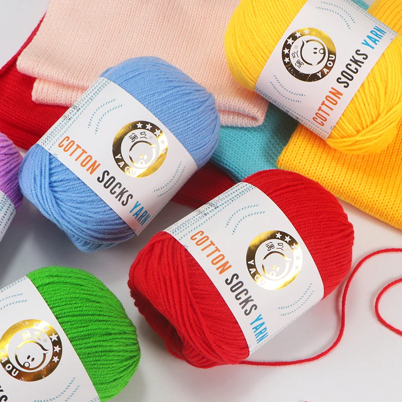
China manufacture combed cotton Yarn for Hand knitting and Crochet baby clothes 