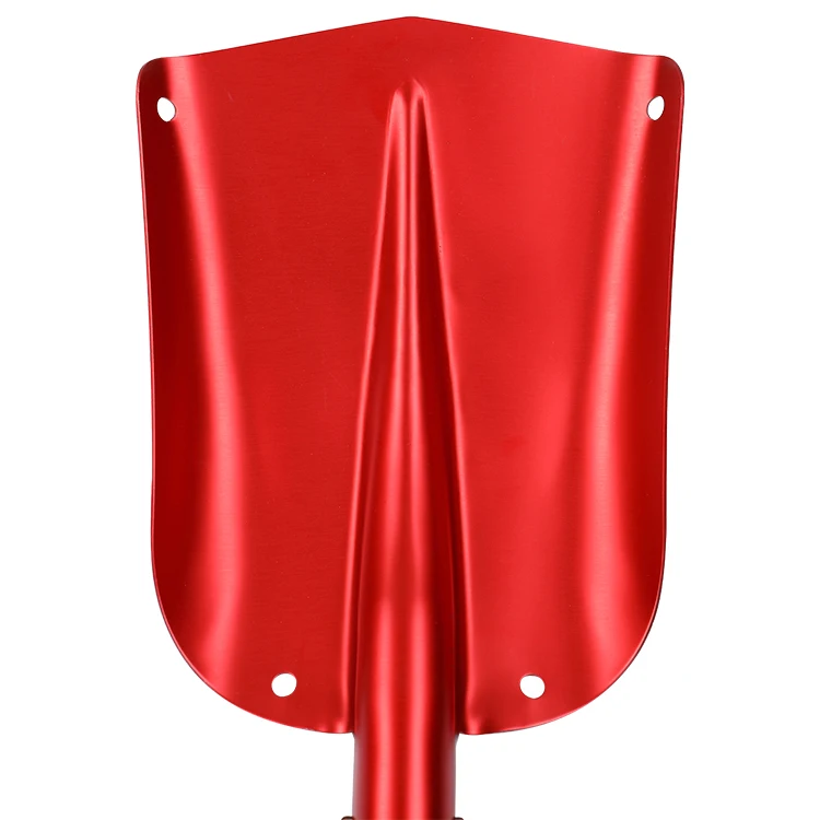 Collapsible Design Shovels Snow Shovel Palas Portable Aluminium Sport Utility 3 Piece Aluminum OEM Straight Snow Shovel Tool Car