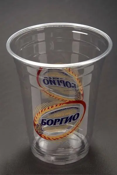 16oz 500ml 98mm disposable clear plastic milk tea cup cold juice cup