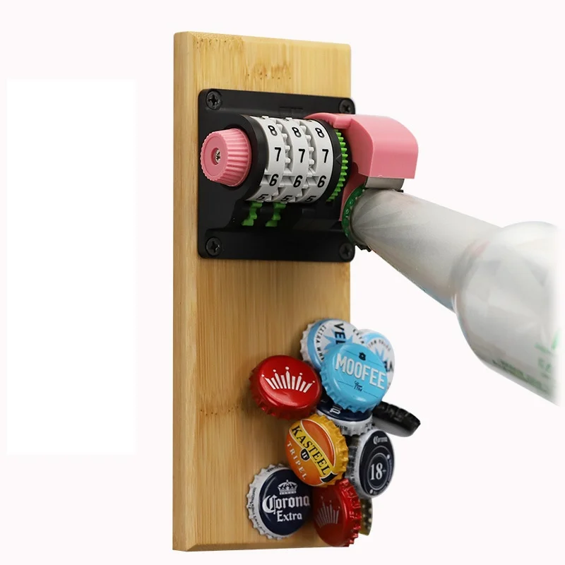 Bottle Opener Beer Counter Bottle Openers with Precise Numbers Counting for Kitchen Bar Restaurant Beer Lover Gift