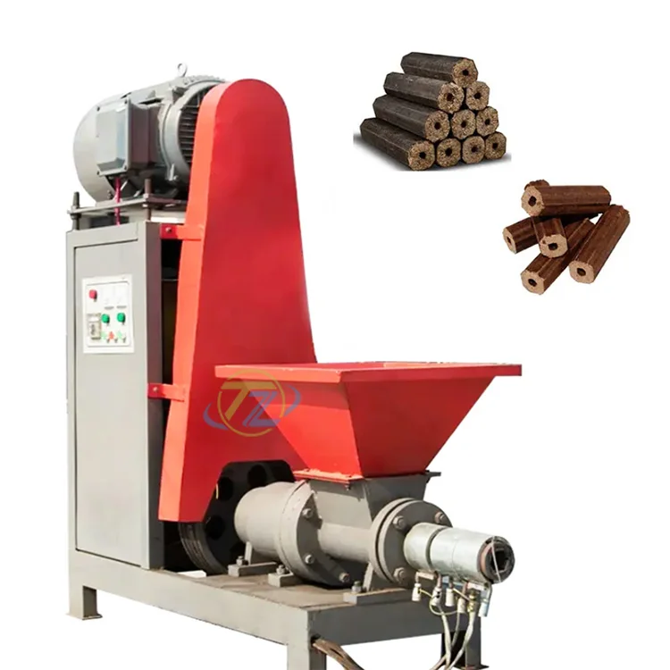 On Sale Sawdust Briquette Machine Wood Biomass Briquette Maker with Core Motor Component