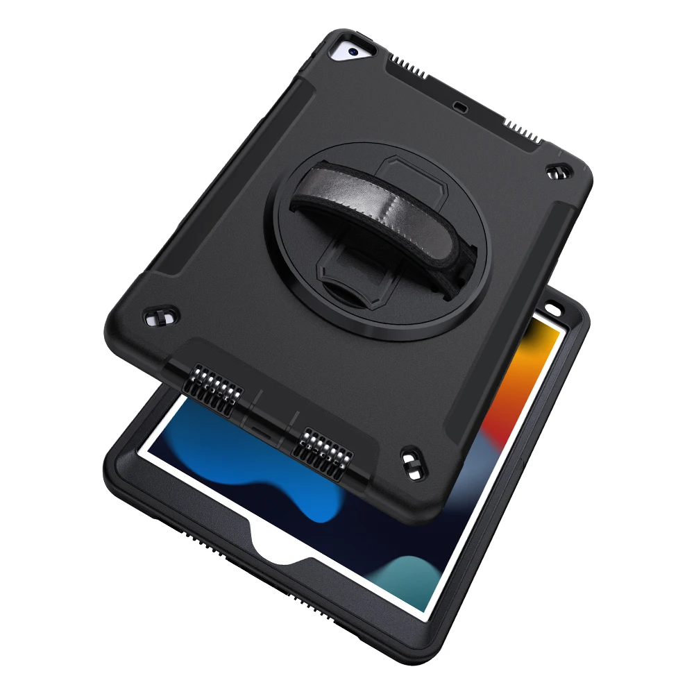 Anti theft tablet computer stand protective case combination laptop lock anti fall tablet protective cover