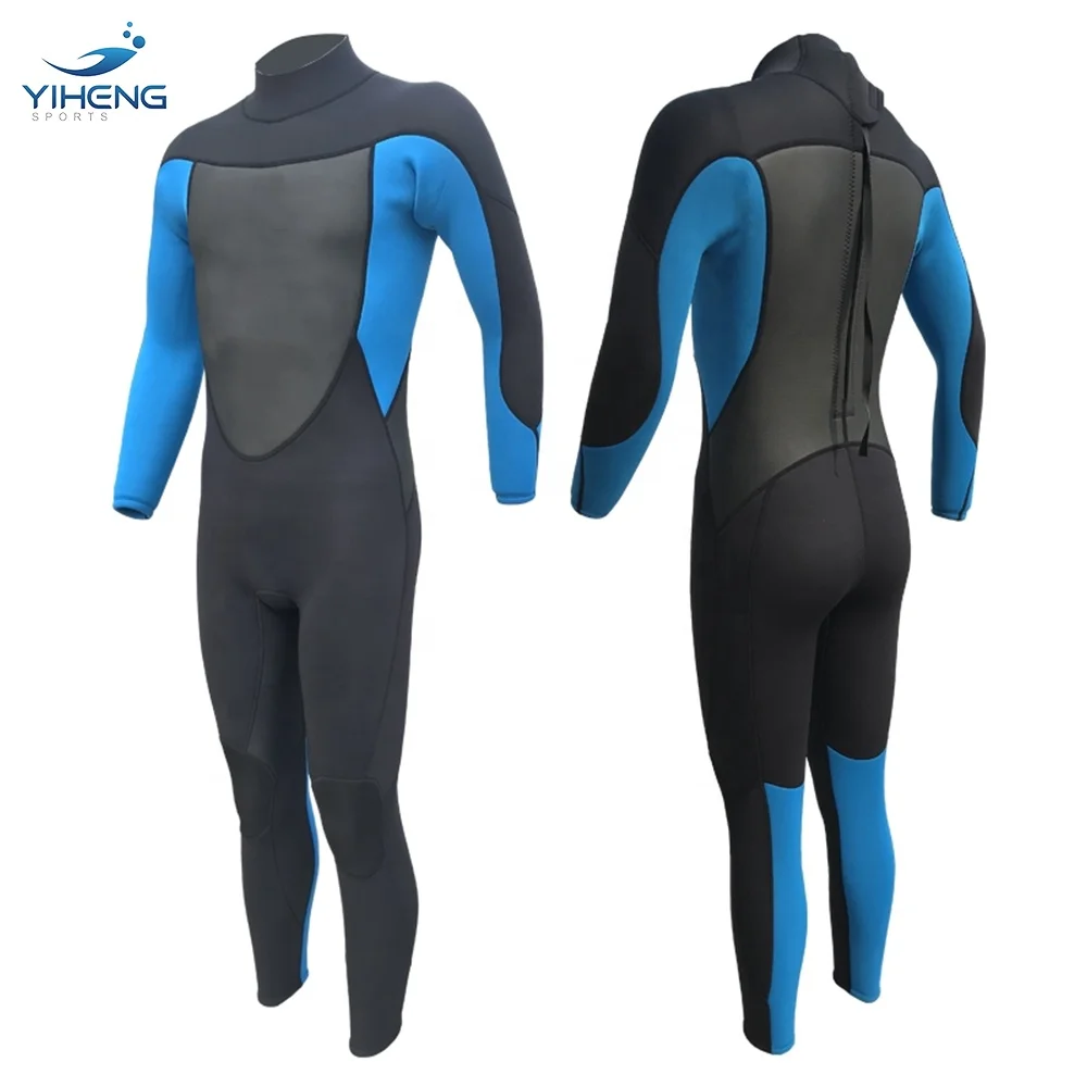 YIHENG Custom Logo Yamamoto 4/3 Full Body Long Sleeves  Diving Wet Suit Freediving Swimming Neoprene Wetsuits for Men