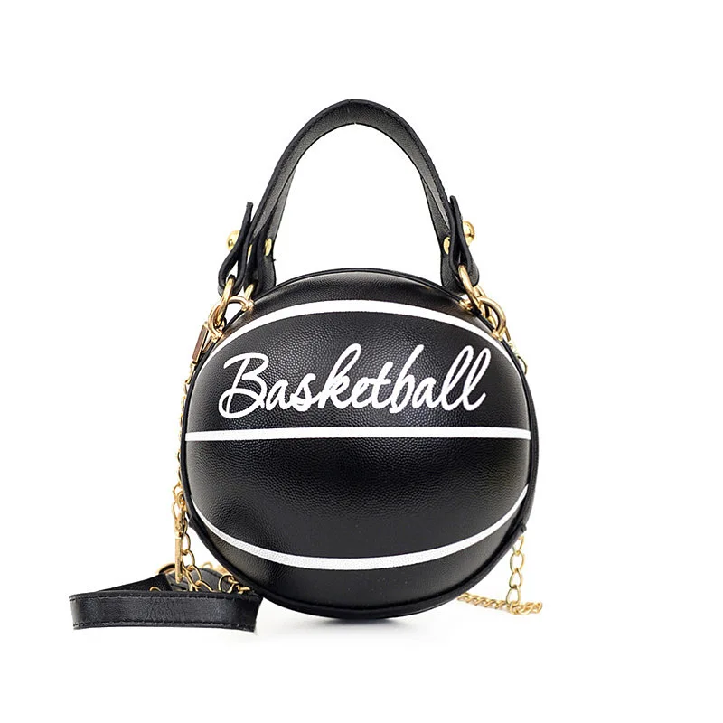 
Hand bag 2020 New Design Basketball Football ball bag purse handbag bowling ball soccer bag round leather 