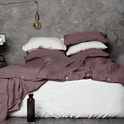 100% Raw Original Organic French Flax Linen Yarn 280cm Extra Wide Width Water Washed Plain Dyed 3 Meters wide Linen Fabric