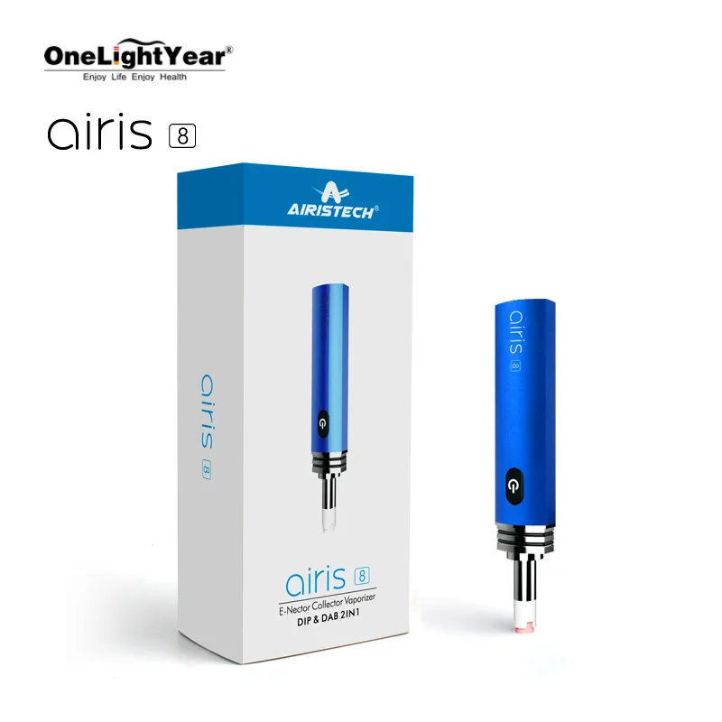 100% оригинал Airis 8/headbanger/quaser Dab и Dip Vape ручка воск испарители Airis стартовые комплекты приходят от одного светового года компании