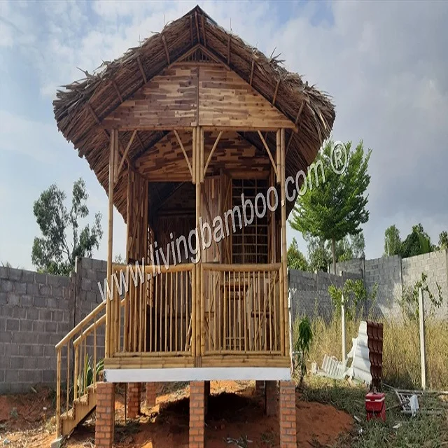 Бамбуковый дом для отдыха