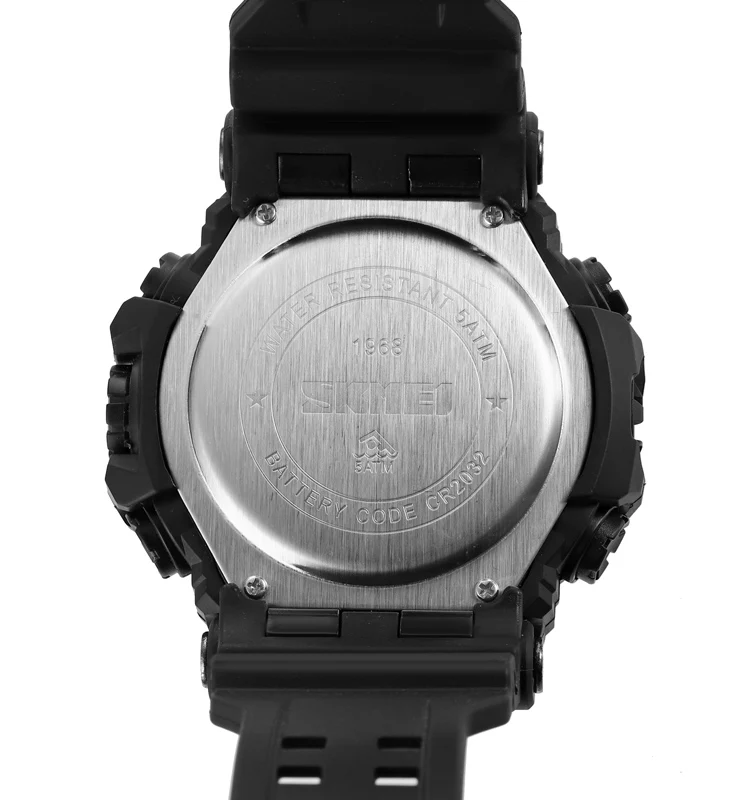 Custom oem wholesale new arrive SKMEI 1968 digital multifunctional plastic fashion waterproof gift men sports wrist watch