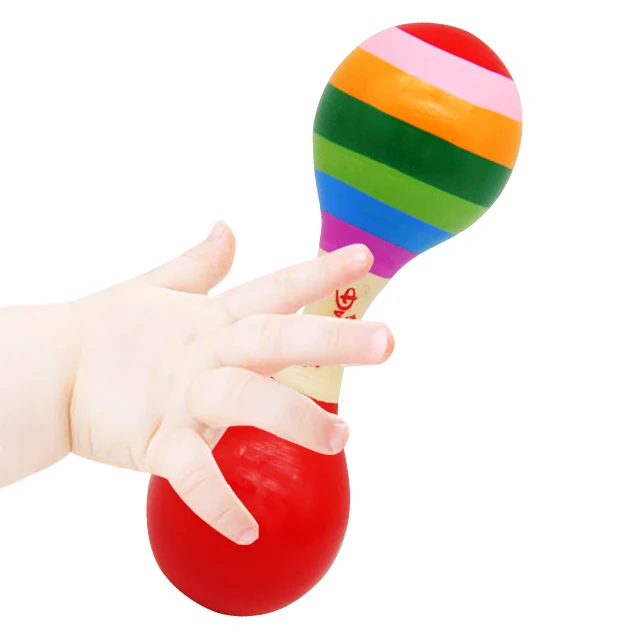 
Cheap Price Hot Sale Musical Instruments Toys Wooden Child Toy Maracas Preschool Learning Music Wood Display Box EN71 ASTM 