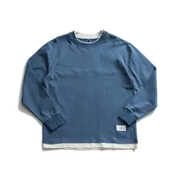 Maxnegio harajuku streetwear men long sleeve cotton womens top clothing manufacturers