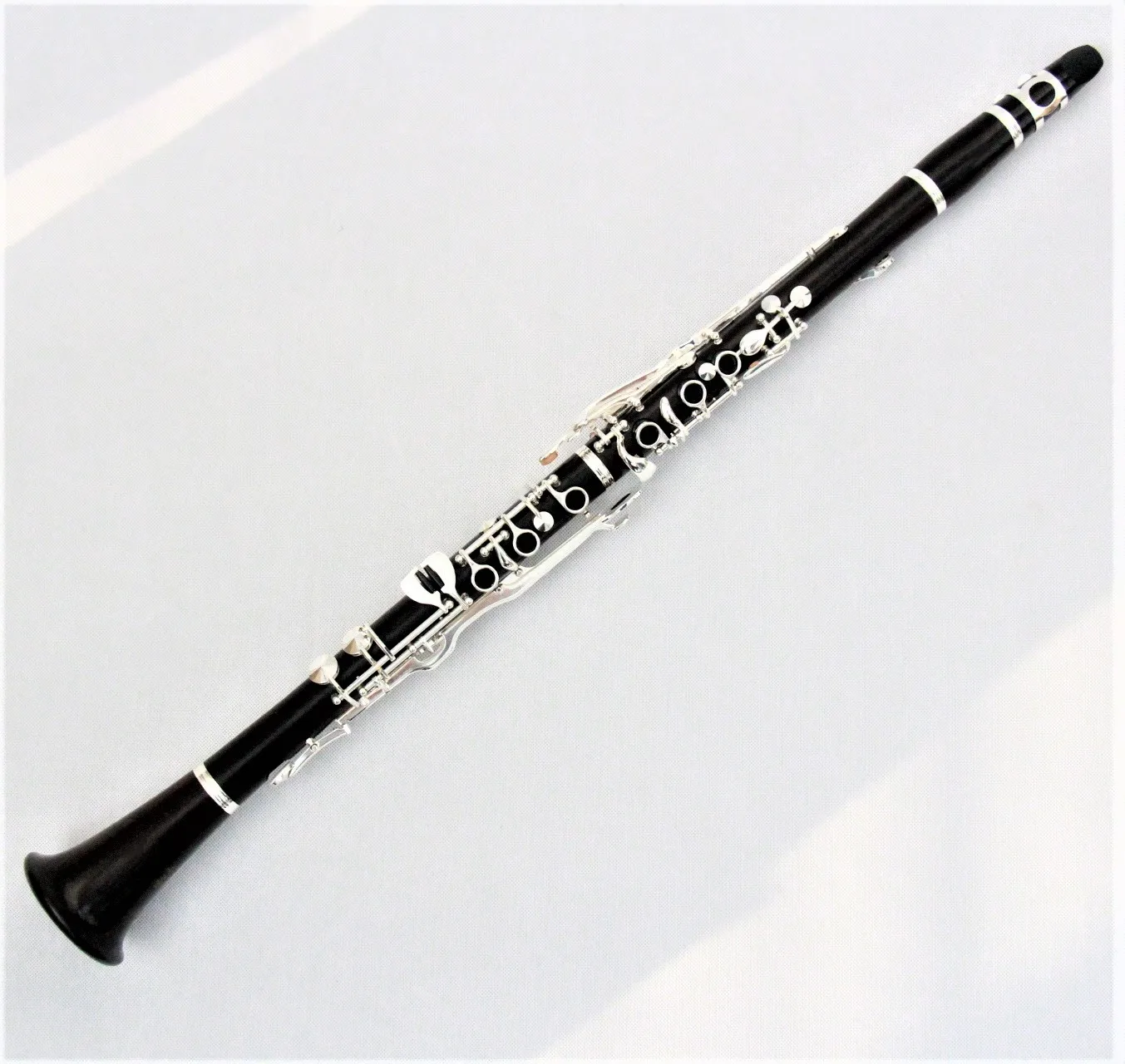 germany clarinet/sliver plated ebony clarinet/g clarinet