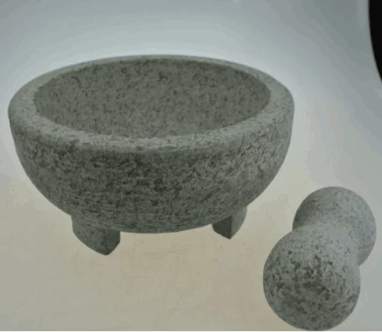 Mortar and Pestle Set Mixing Bowls Garlic Mincer,Pill Crusher and Spice Grinder