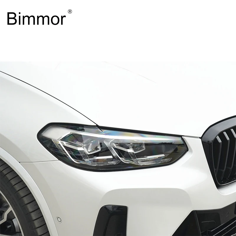 Bimmor Car headlights for BMW G01 G08 X3 x4 2022 led headlight lens cover glass plastic shell  headlamp factory
