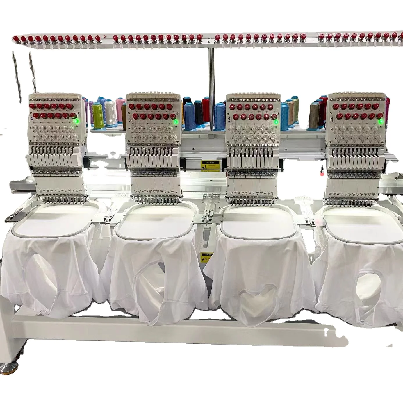 Компьютеризированная Автоматическая вышивальная швейная машина 15 игл 4 головки плоская и крышка mahine промышленная