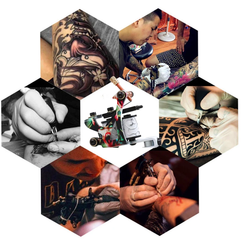 Горячая распродажа полный набор для татуировок оптовая продажа набор профессиональных тату-машинок для перманентного макияжа для начинающих