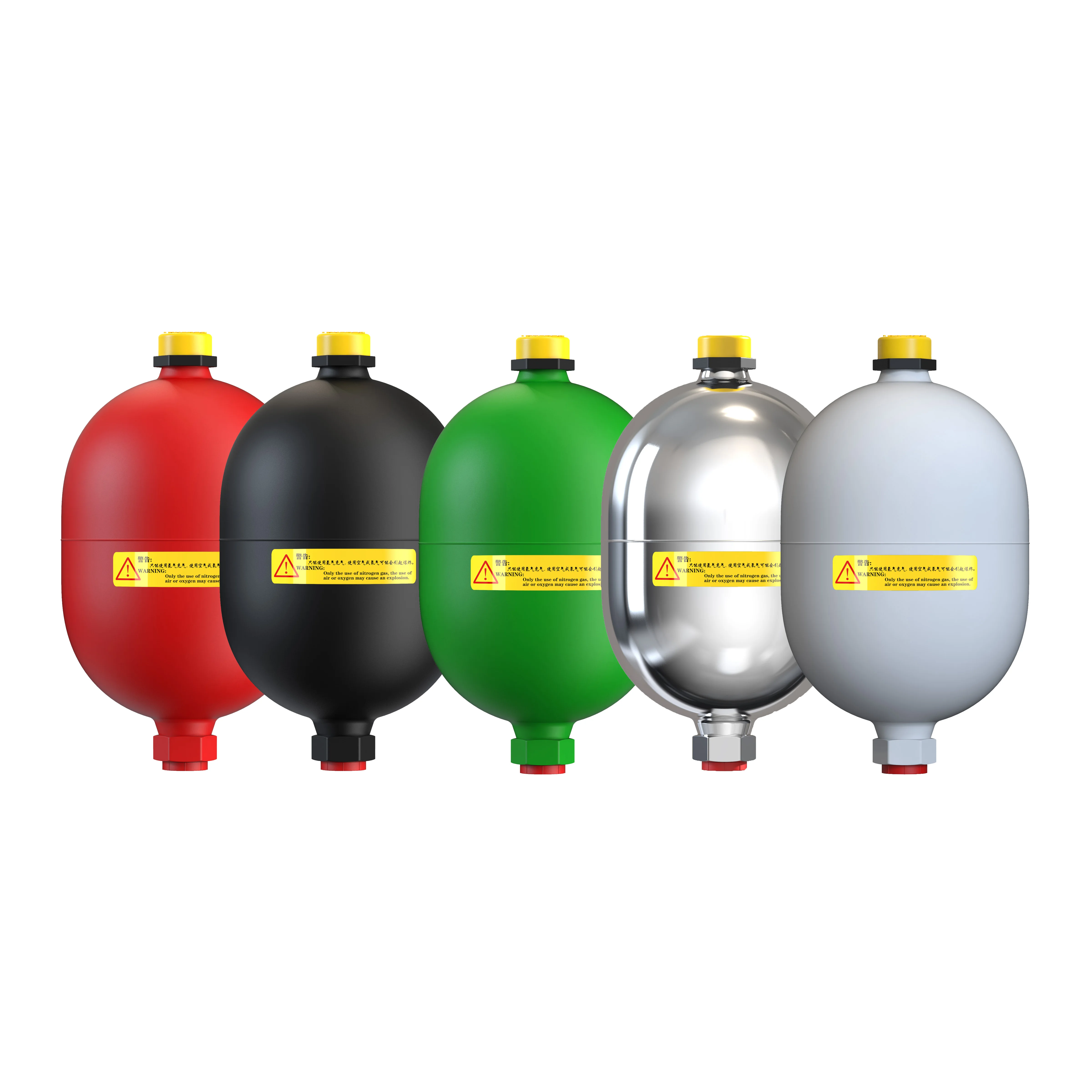 Large Volume 2.8L 33Mpa Construction Carbon Steel Diaphragm Accumulator