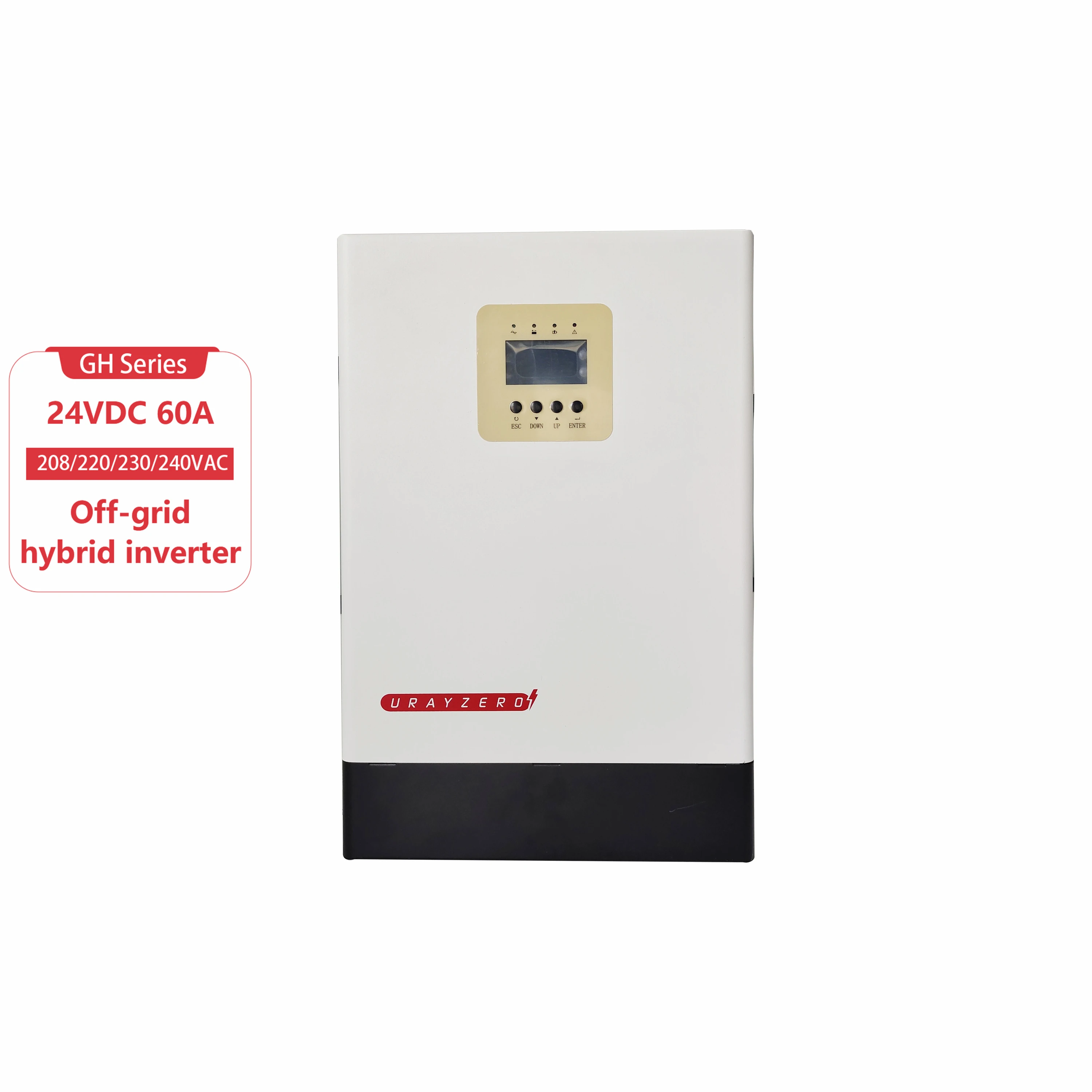 OEM 3KW Mppt Solar Inverter Hybrid Off Grid Solar Power Inverter Pure Sine Wave Inverter