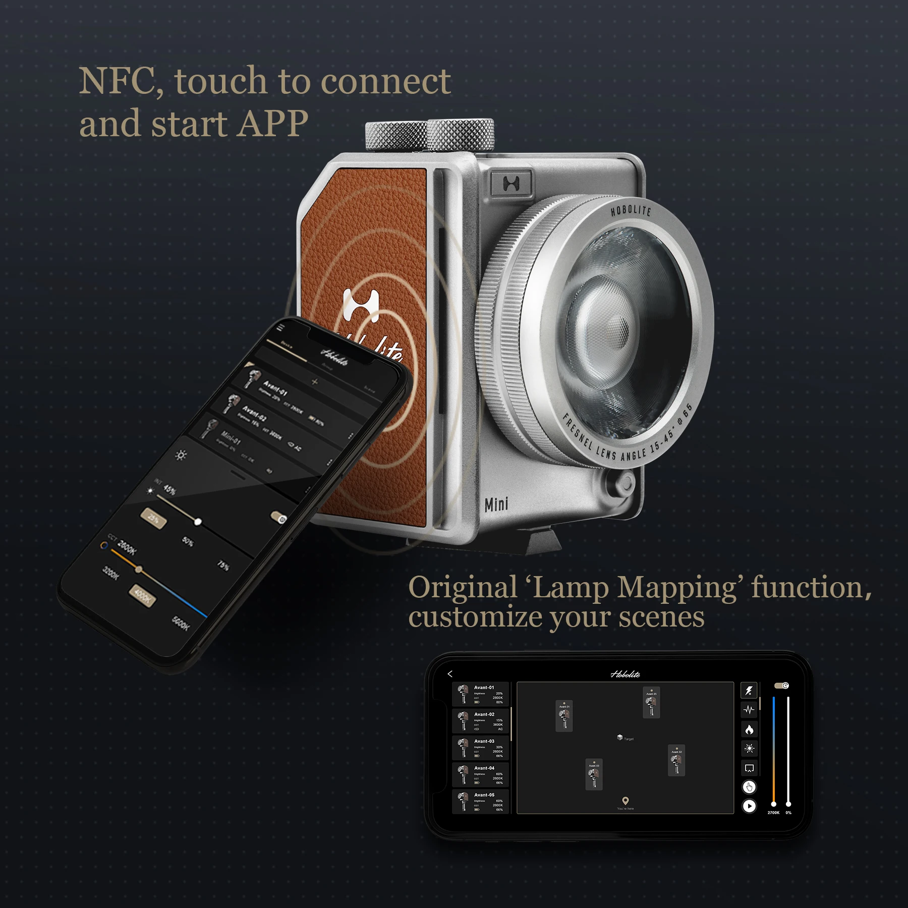 HOBOLITE Professional Video Studio Lights Portable Photography Lighting Equipment