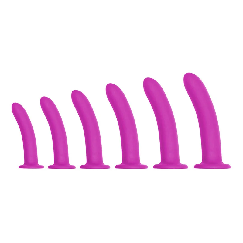 Professional Pelvic Floor Muscle Exerciser Men Medical Device for Pelvic Pain Relief Sizes 1-8 Silicone Dilators for Women
