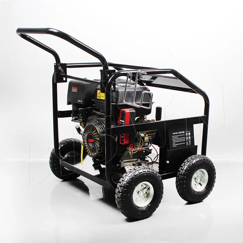 BISON auto start cold water 15 hp gas high pressure washer 4000 psi made in china