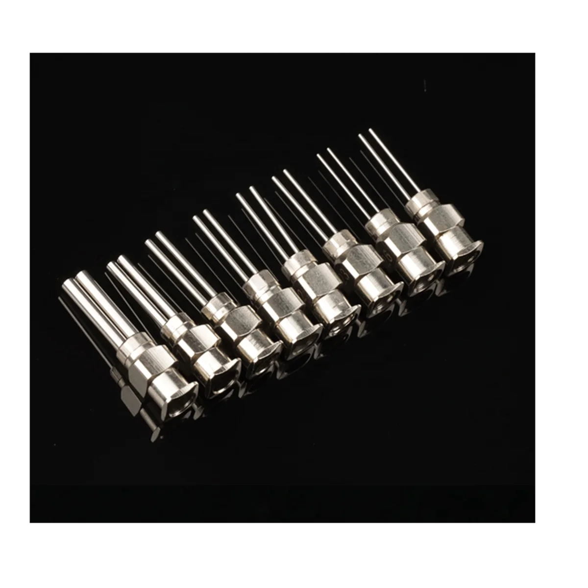 PRECISION DISPENSING BLUNT DOUBLE NEEDLE  WITH METAL HUB