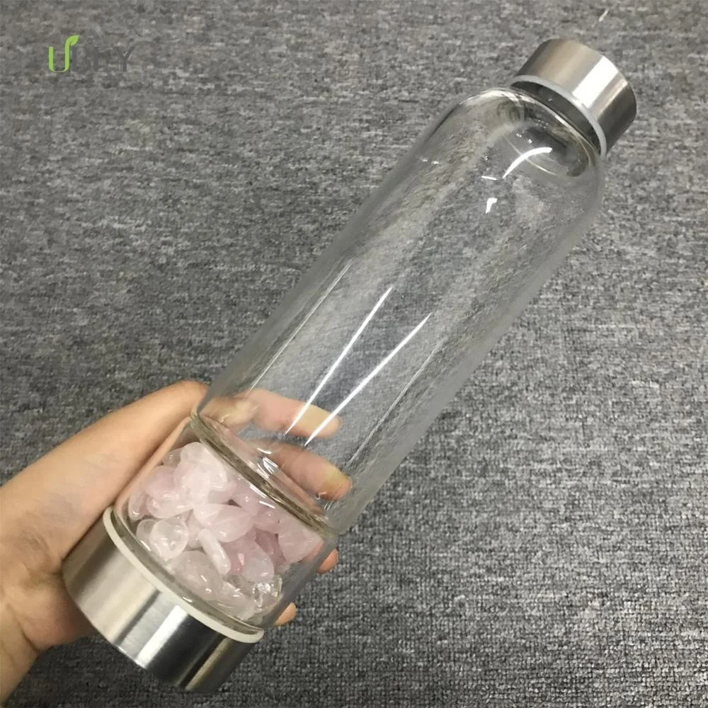 2019 трендовая амазонка стеклянная бутылка для воды хрустальный эликсир с колпачком