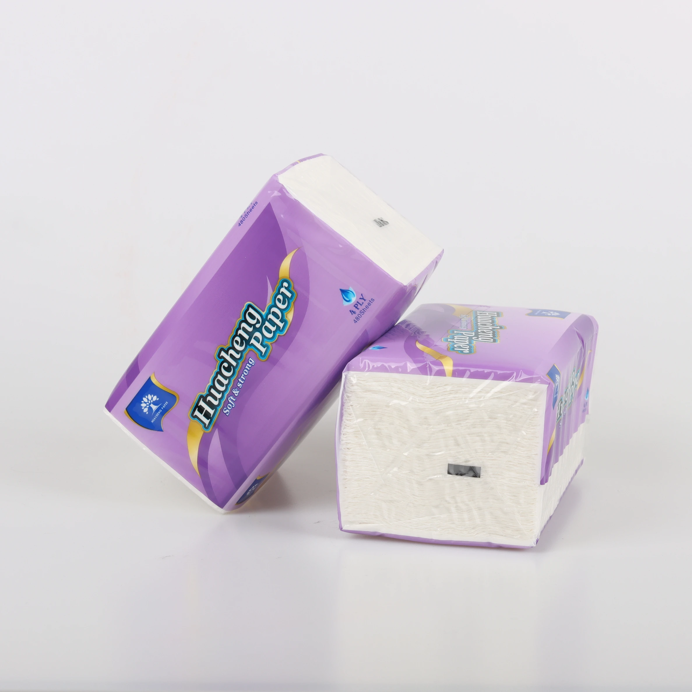 Fashion Professional Soft Pack Facial Paper Custom Printed Tissue Paper 3 Ply, Plastic-Free, Eco-Friendly, Super Soft