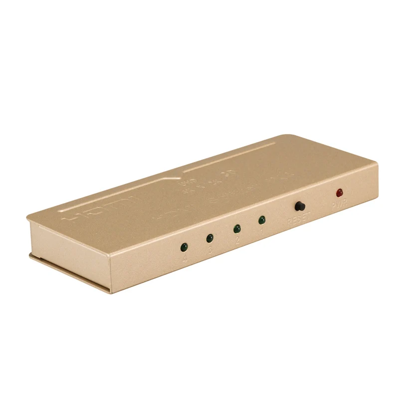 4 К 1x4 HDMI Splitter один вход четыре выхода 1,4 В поддерживает Full HD 3D для HD TV