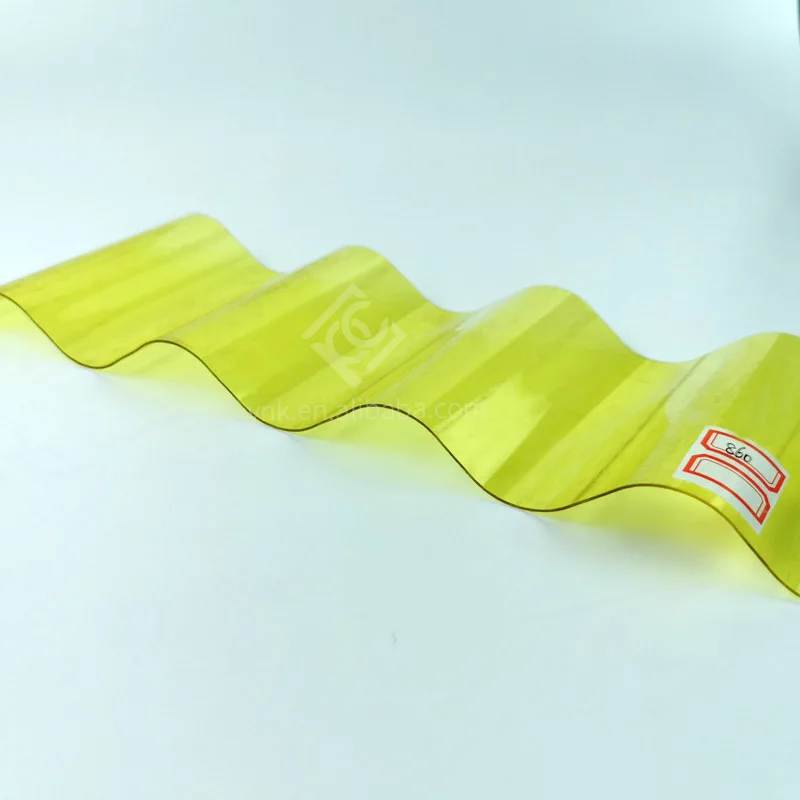 corrugated roofing sheets 1mm feuille de polycarbonate corrugated roof panel