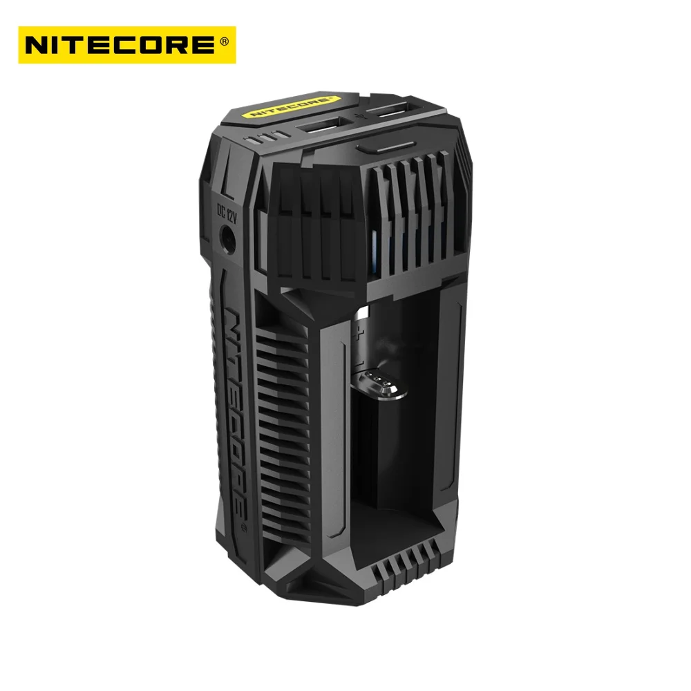 Автомобильное зарядное устройство Nitecore V2 инновационный дизайн в форме