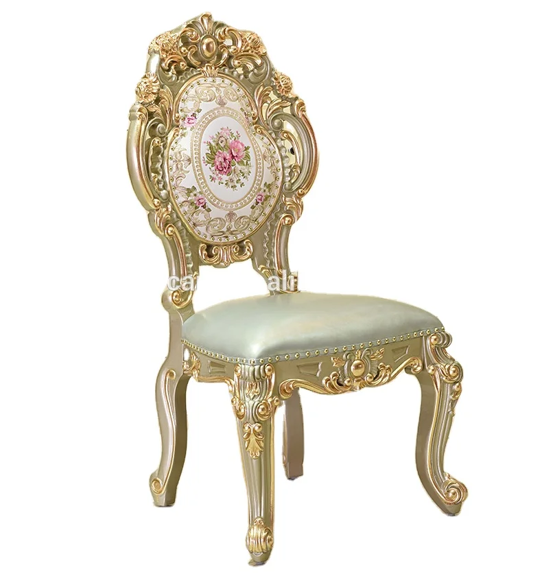 ProCARE classic antique design dining chair luxury European style Dining room furniture modern fashion