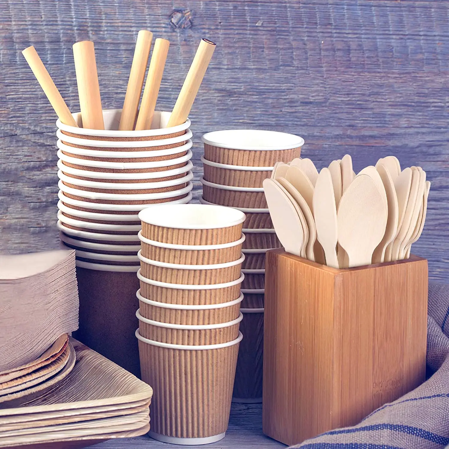 Customizable Disposable Biodegradable Sugarcane Bagasse Meat Fruit Packing Trays